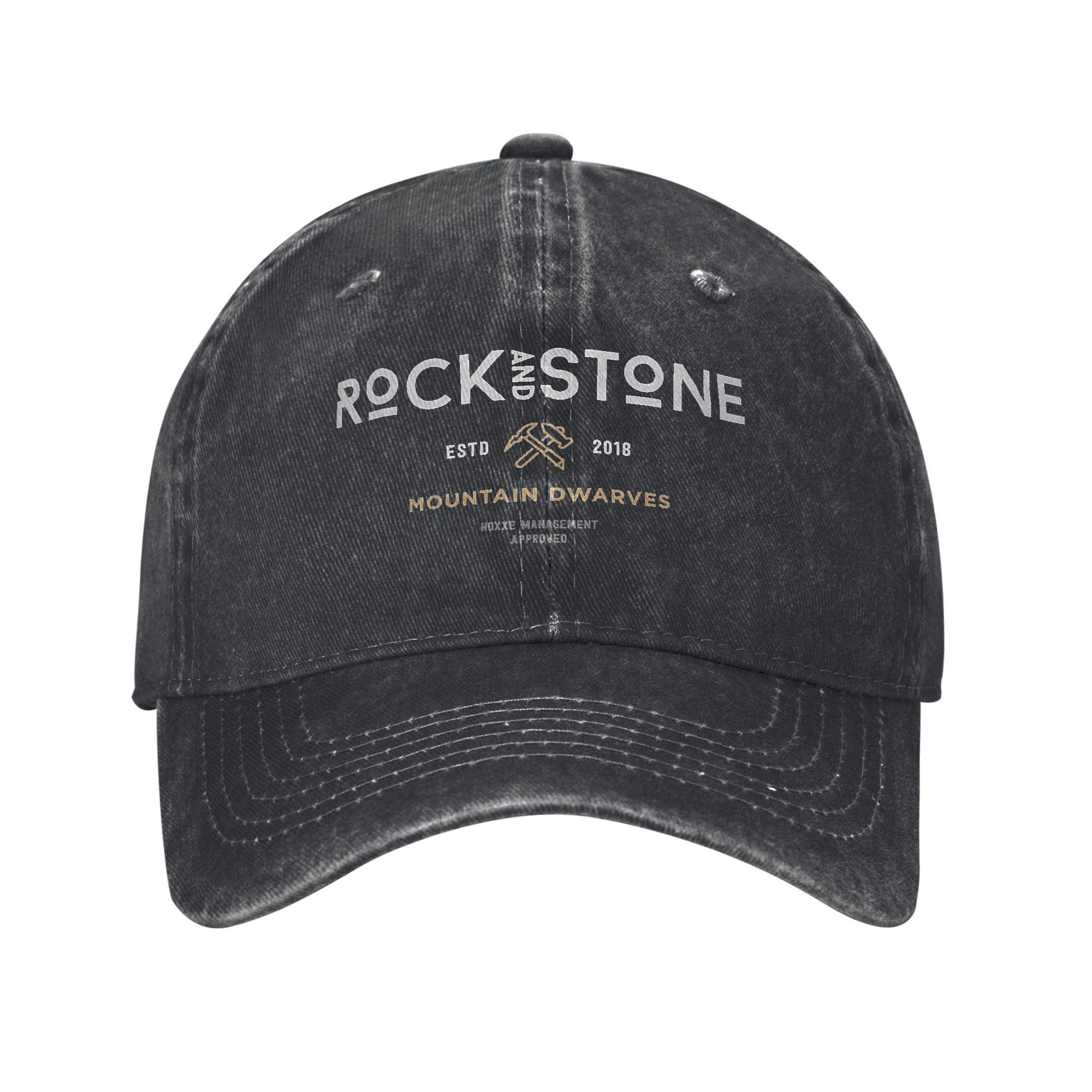 

Deep Rock Galactic Rock And Stone Мужская Женская Бейсболка Игра Потертая Выстиранная Кепка Шляпа Классическая Для Улицы Тренировки Мягкая Солнцезащитная Кепка Adjustable чёрный