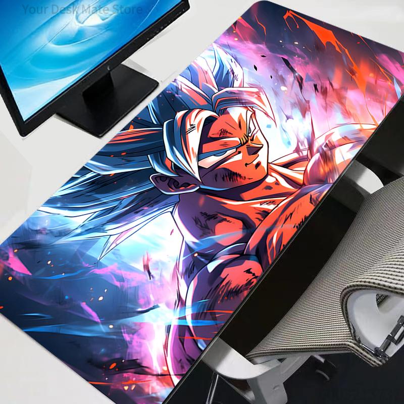 Mouse Pad Dragon Ball Computer Speed Type Carpet Mat For E-sports Players Laptop Anime Keyboard Mousepad Office Desk Mat