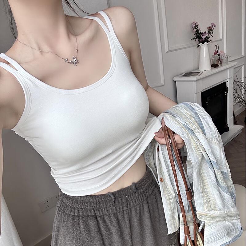 Yuzhaolin Women s Padded Camisole Tank Top One Size