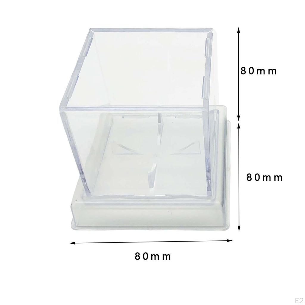 Acrylic Display Box for Baseball And Tennis Balls, Storage Case Collectibles