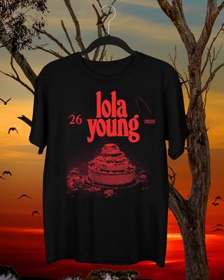 Lola Young Tour 2025 Poster Gift For Fan S To 5Xl Black T-Shirt