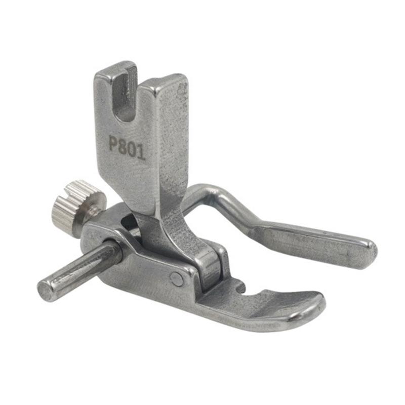 Adjustable Guide Sewing Presser Foot for Shirts/Curtains/Canvas/Fabric/Leather Sewing P801 Flat Car Presser Foot