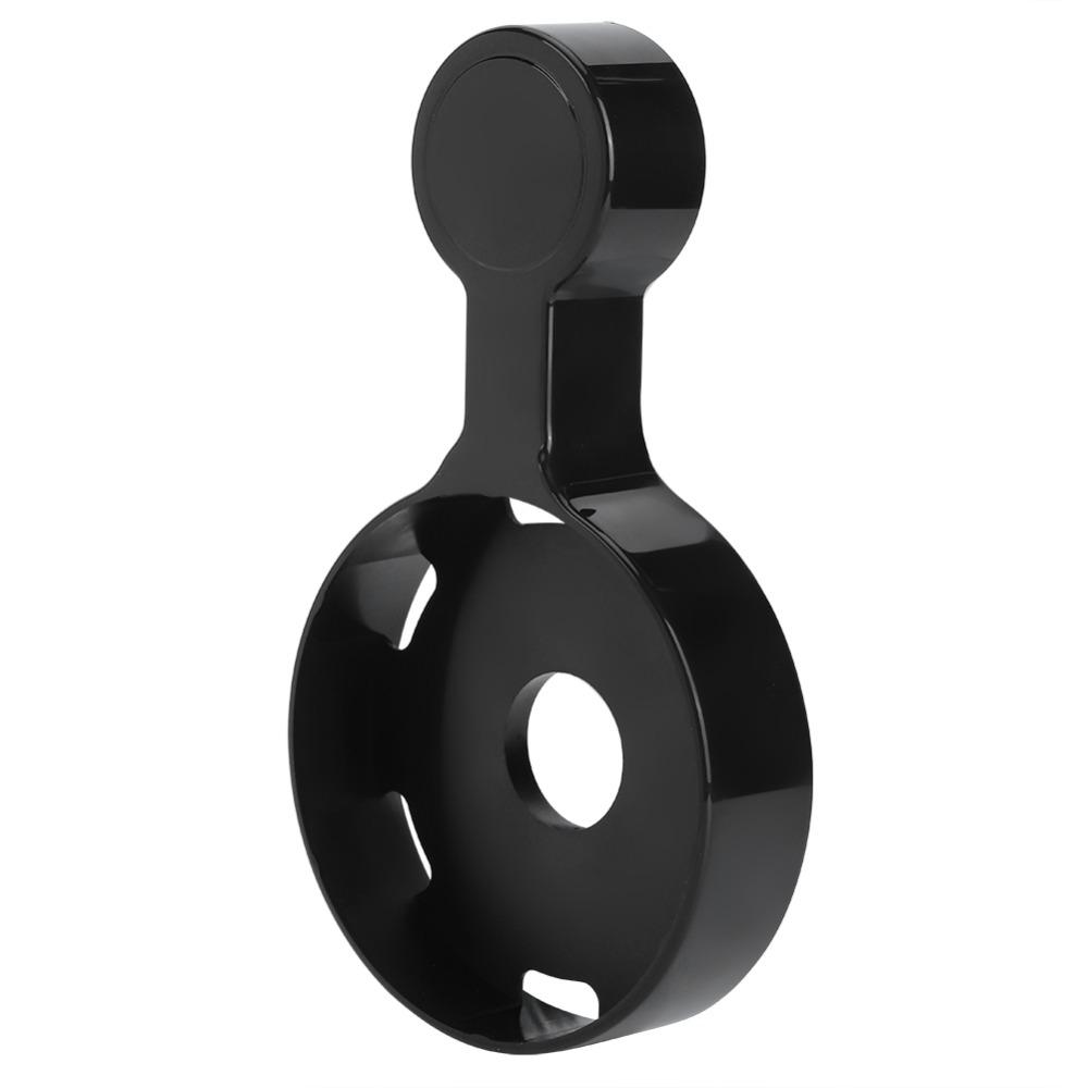 4.8x7.28 In For Google Home Mini Holder Black Wire Organizer Socket Outlet Holder Wall Mount