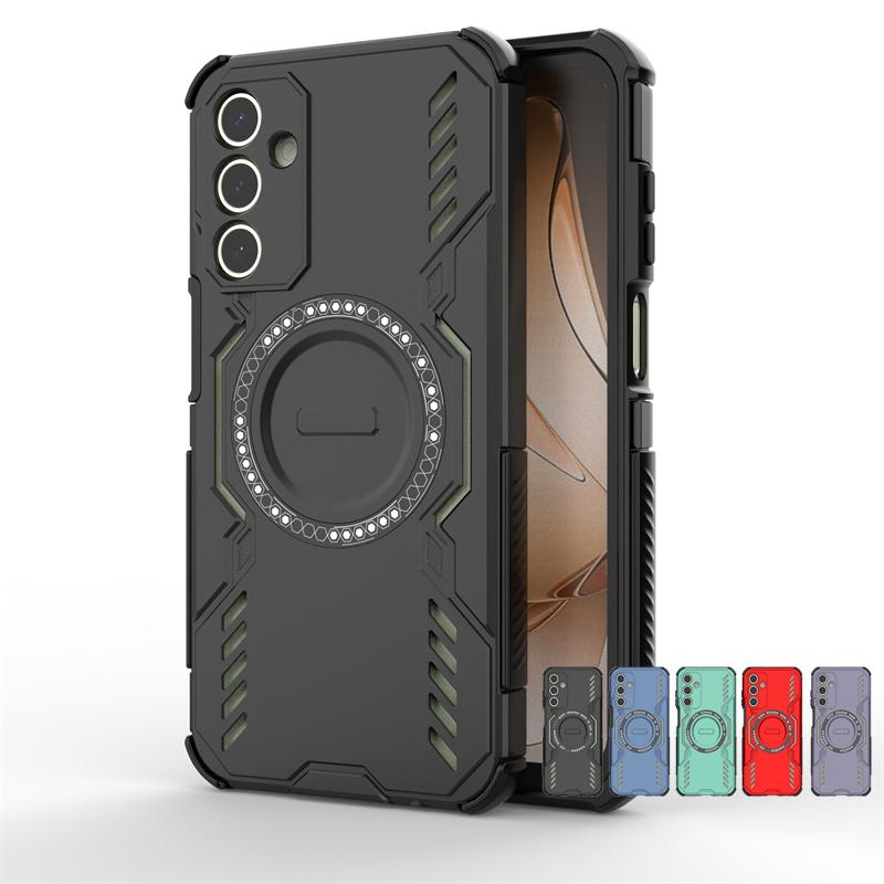 For Samsung Galaxy A15 Case For Samsung Galaxy A15 5G Anti-knock Magnetic Adsorption Wireless Charge Cover For Samsung A15 Case