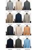 Men's Winter Business Casual Wool Sweater - Thick, Half High Neck, Loose Knit Pullover