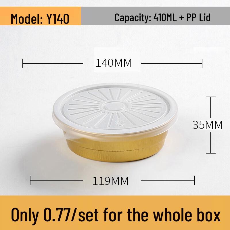 Disposable Aluminum Foil Baking Takeaway Containers