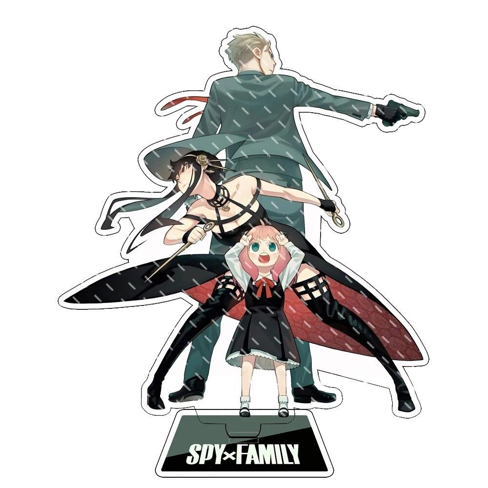 Anime Spy X Family Figure Cosplay Acrylic Stand Twilight Loid Forger Yor Forger Anya Forger Model Plate Collection Props Gifts
