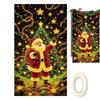 Weihnachts-Türdekorationen 70x35 Zoll Fluoreszierende Partyartikel Weihnachtsfeier-Hintergrund für Veranda Bauernhaus Innen Außen