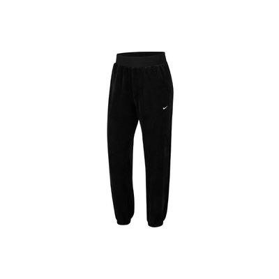 Sportswear Casual Knit Cuffed Sweatpants Women Bottoms Black DD7104-010