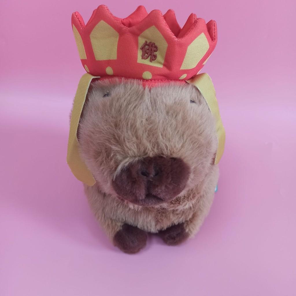Soft Adorable Plush Capybara Toy For Kids Featuring High Quality Long Fur Material