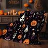 Halloween Blanket Cover Multi-Functional 3D Digital Print Flannel Blankets Universal Blankets Halloween Party Decor S180