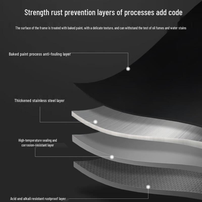 DANLE Reinforced Double-Layer Kitchen Spice and Storage Rack