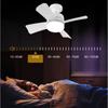 Inteligentní lustrový ventilátor pro osvětlení ložnice a obývacího pokoje stmívač a ovládání rychlosti LED stropní ventilátor na dálkové ovládání