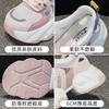 Hollow Daddy shoes summer new leather mesh breathable thick sole small casual shoes