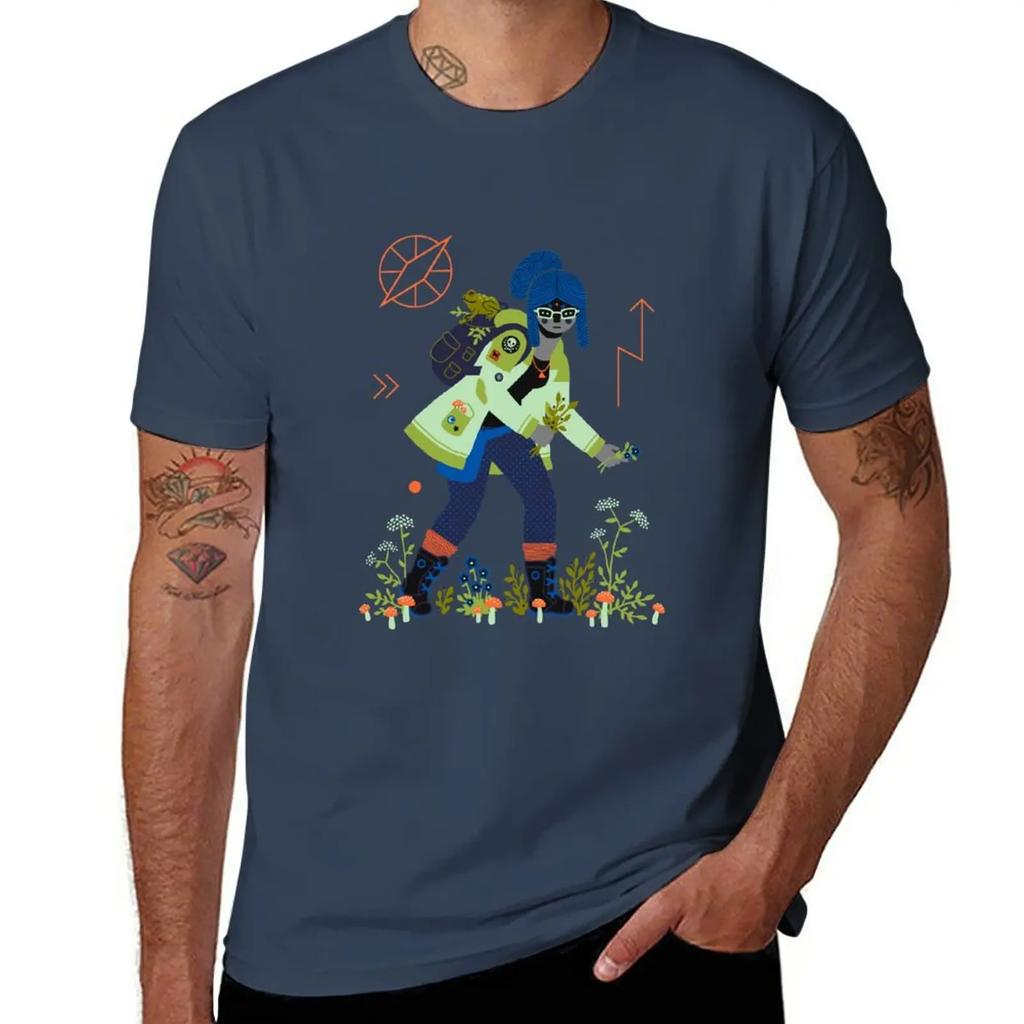 Witch Series: Plants and Herbs T-Shirt Short sleeve tee blanks boys whites summer top graphic t-shirts funny