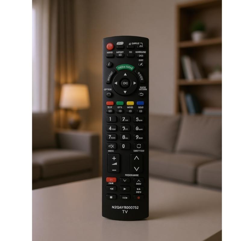 Replacement Remote Control Easy Functionality for N2QAYB000752 TVs and Multiple Device Compatible