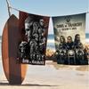 Classic Crime S-Sons Of A-Anarchy Beach Towel Colorful Bath Towels For Girl Microfiber Quick Dry Sand Yoga Spa Gym Pool