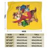A-Alvin e i Chipmunks Coperte Plaid per Divano e Letto Coperte Film per Letto Camera da Letto Tappeto Super Morbido per Letto,