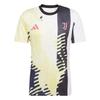 Adidas Juventus 24/25 Pre-Match Jersey Pure Sulfur/Black/Legend Ink Men Streetwear JE4307