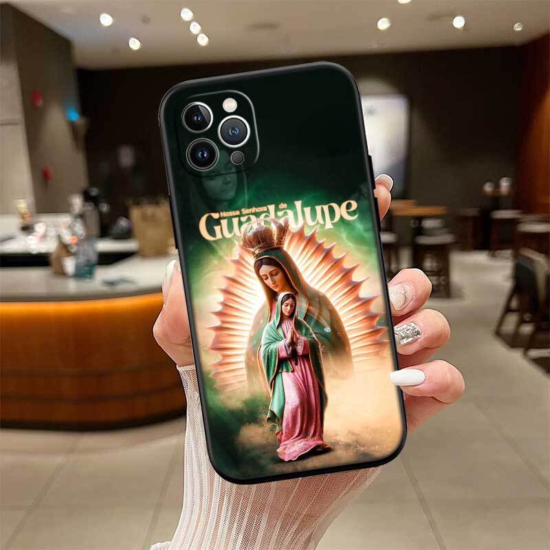 Virgen Maria Case for Samsung M55 M35 M15 A02 A05S A05 A06 A15 A12 A13 A10 A16 A20 A22 A24 A25 A30 A31 A32 A33 A35 A42 A50
