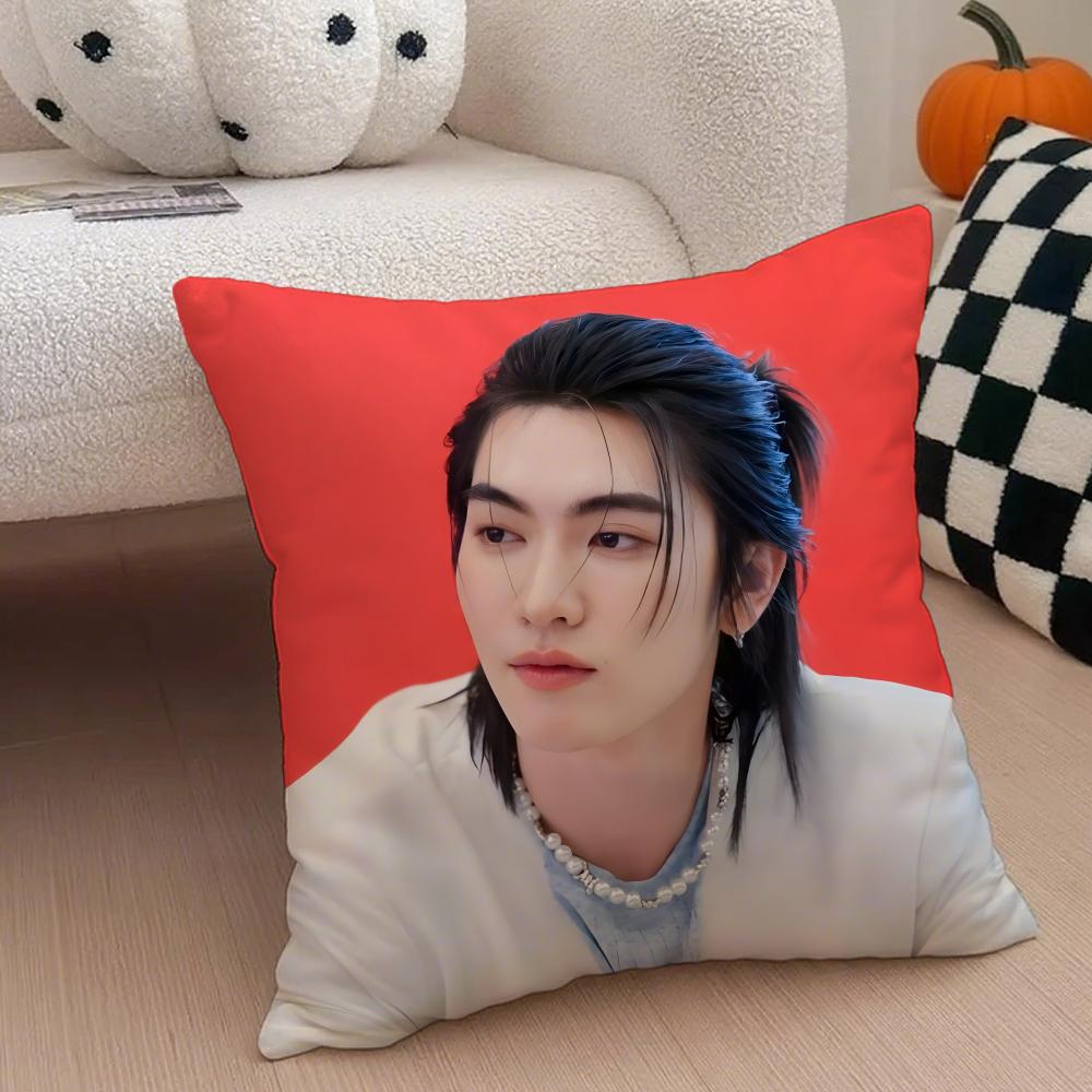 Thai actor BBoss Chaikamons star Cushion Cover Throw Pillow Cover Hidden Button Durable Polyester Chair Cushion