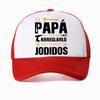 If Dad Cant Fix It Were Screwed Baseball Cap Retro Gift for Spanish Father Papa Unisex Motorcycle Casual Mesh Hat