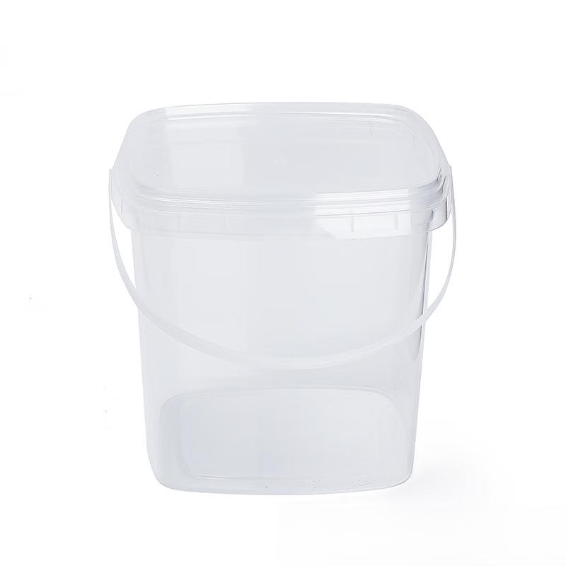 Food-Grade Transparent Square Plastic Storage Containers