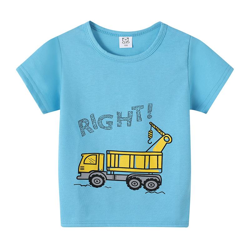 2025 Boys Girls T-Shirt Kids Clothes Cartoon Summer Tops Long Sleeve Baby Clothing Spring  Ropa De Children's Clothing