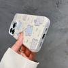 Polka Dot Little Elephant phone case suitable for Apple 17, iPhone 16 Pro Max, colorful silver, 15 large hole, 14 full coverage, 13/12p