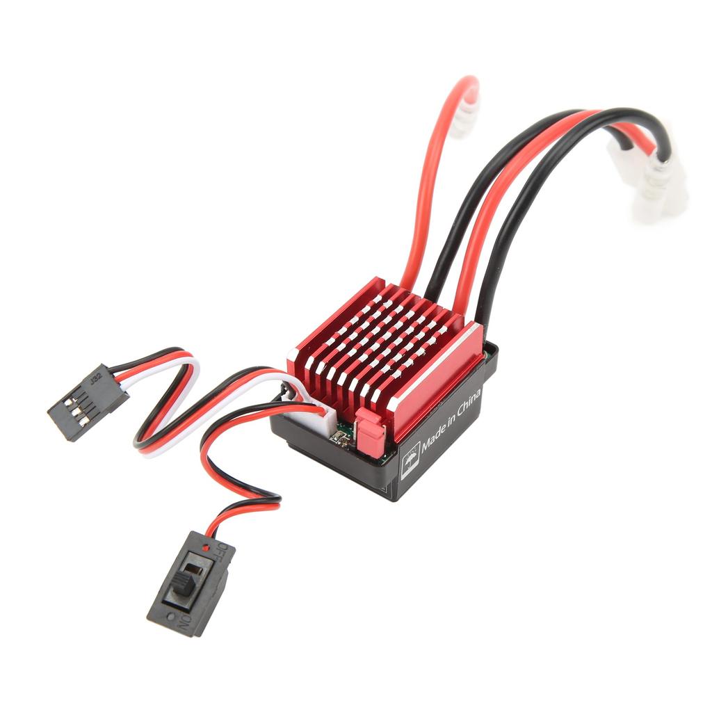 RC 60A Brushed ESC 6V 2A Electric Speed Controller for Traxxas for HSP for Redcat 1/10 RC Cars