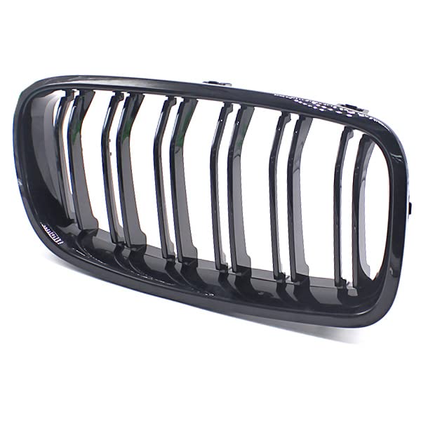 Wellvie Classy 3 Series Kidney Grille Front Grille Compatible with and F35 Double Fin M Car Left and Right Exterior Car Custom Fit F30, F31, Series,