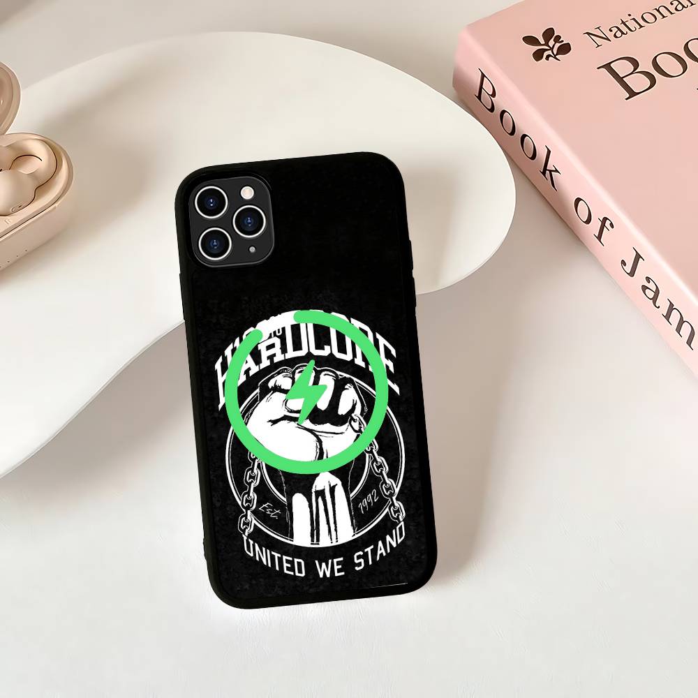 Bone Gabber 100Hardcore Dog Black For Magsafe Magnetic Phone Case For IPhone 16 15 17 Pro Max 11 12 13 14 Plus Cover