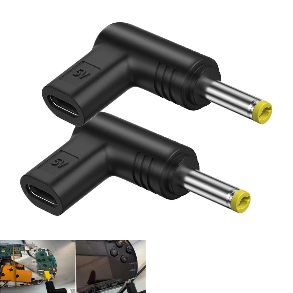 USB C PD to DC Power Charging Conversion 5V Type C to DC Jack Plug Charging Adapter Converter for Router Tablet