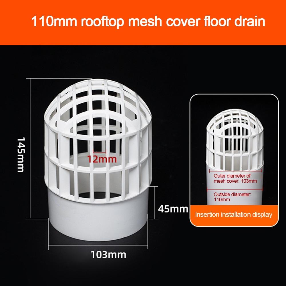Round Roof Floor Drain Anti-blocking Gutter Protection Filter  Drainage Plumbing Fitting