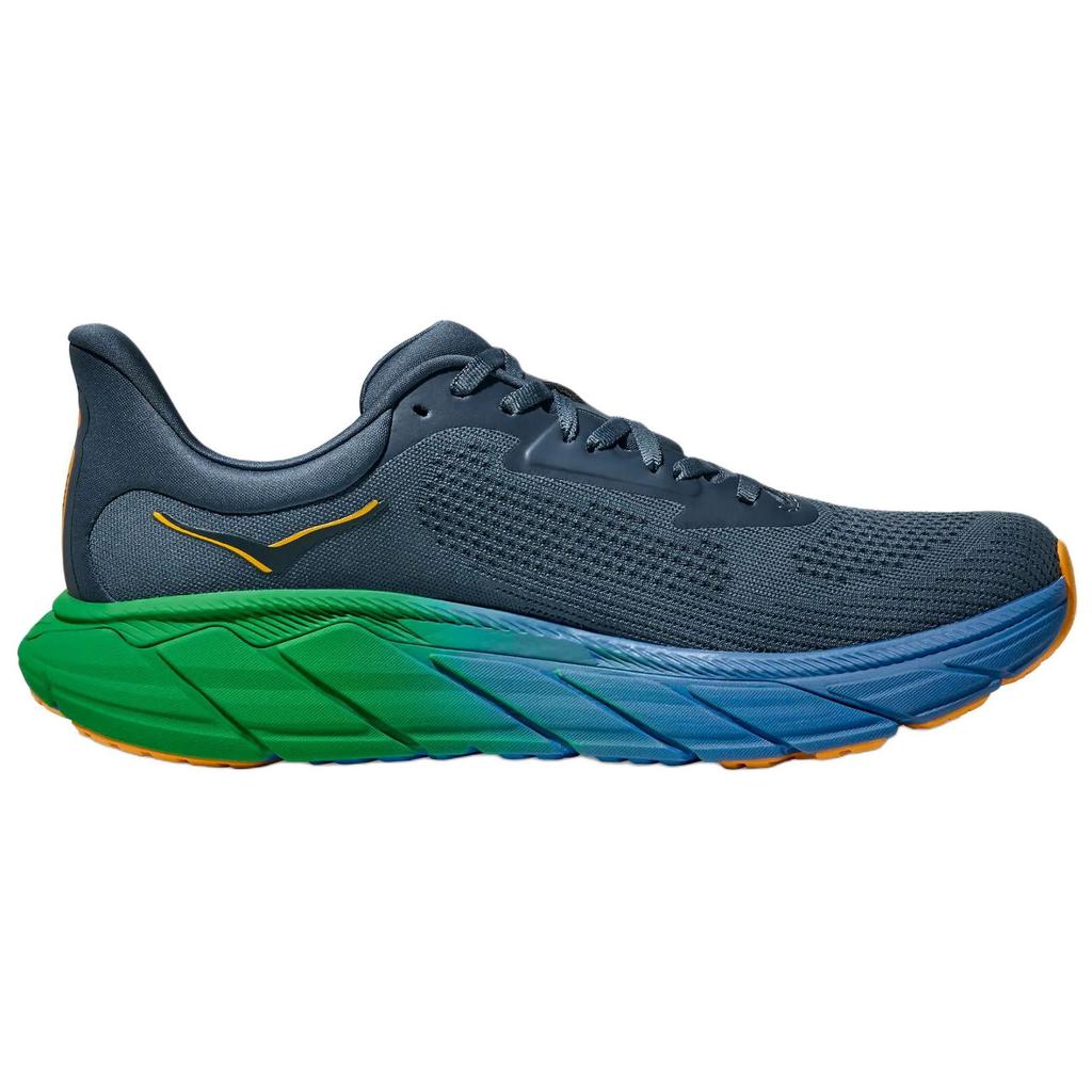 HOKA One One Arahi 7 Comode Antiscivolo Durevoli Basse Casual per Pendolarismo Urbano Corsa Scarpe da Ginnastica Uomo Grigio 1147850-TDS