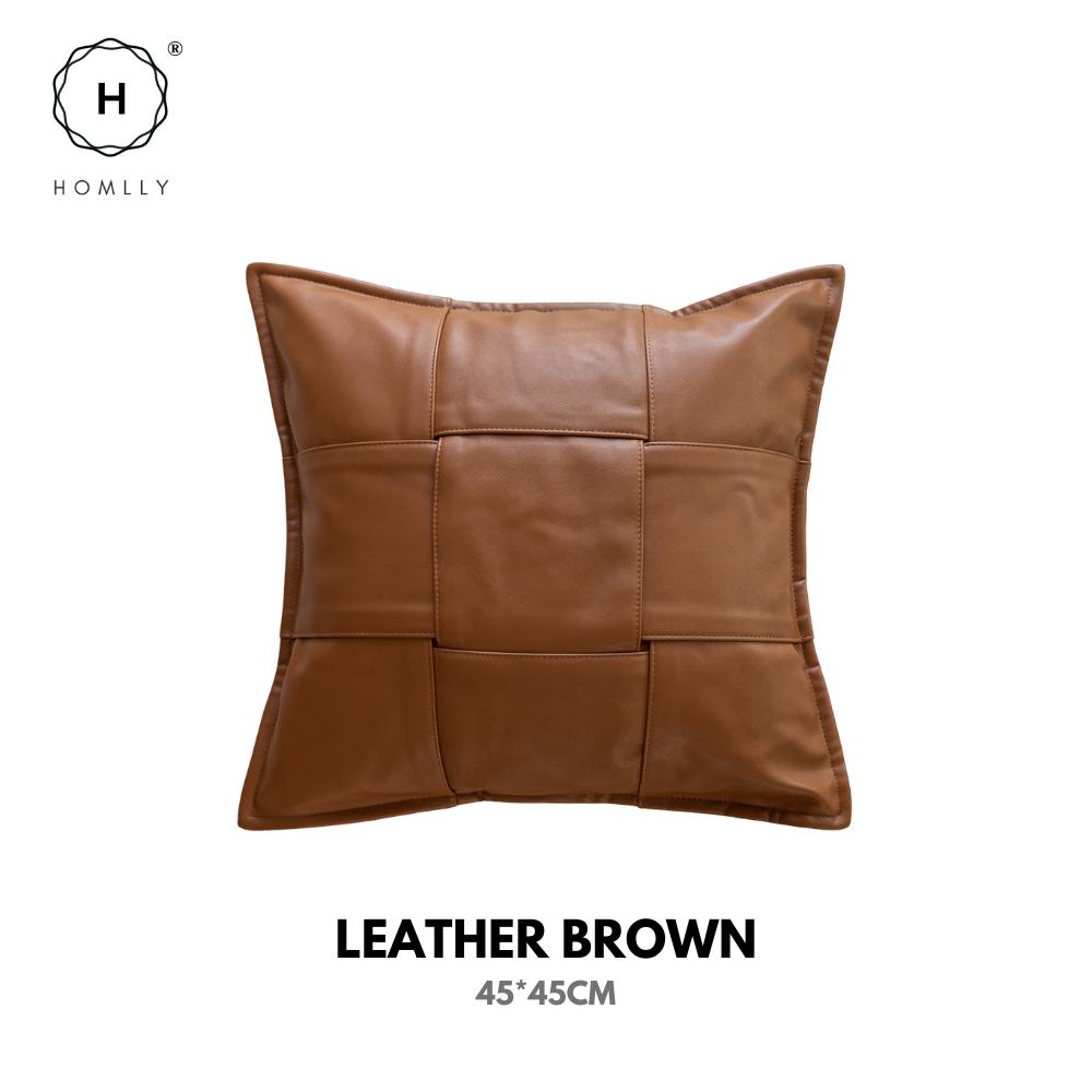 Homlly Noir Monochrome Decorative Pillow Cushion Cover (x2pcs)