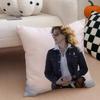 RRiver Song Cushion Cover Throw Pillow Cover Hidden Button Durable Polyester Chair Cushion