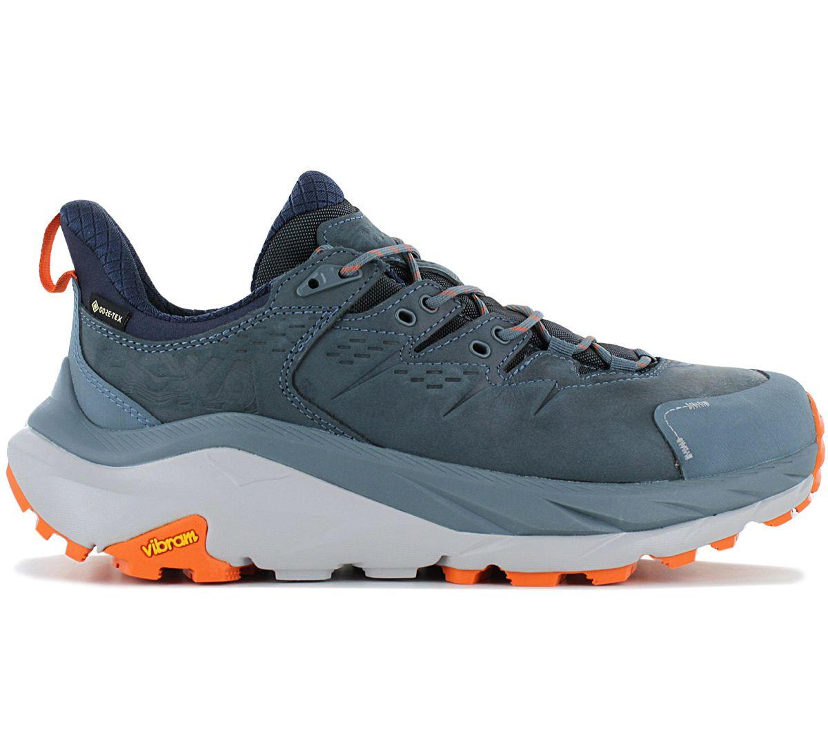 

HOKA One One Kaha 2 Low GTX - GORE-TEX - мужские кроссовки кожаные синие 1123190-GBHM ORIGINAL