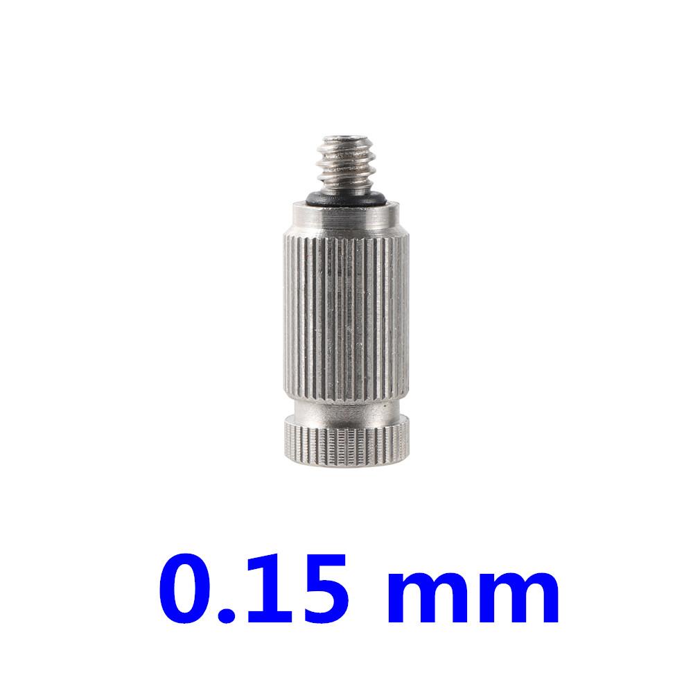 304 Stainless Steel 3/16" Thread High Pressure Atomization Nozzle Garden Landscaping Cooling Humidify Disinfection Sprayer 50Pcs