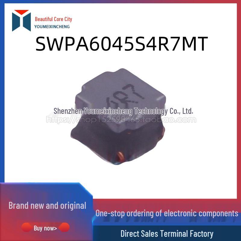 

SWPA6045S4R7MT Integrated Power Inductor, 4.7µH Inductance, 3.3A Rated Current