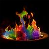 50g/150g Farbveränderndes Flammenpulver Dekorativ Schafft Atmosphären Leicht Magisches Feuerflammenpulver für Strand