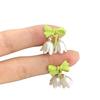 Fresh Tulip Bow Ear Clips: Elegant, Non-Piercing, Simple & Versatile Earrings