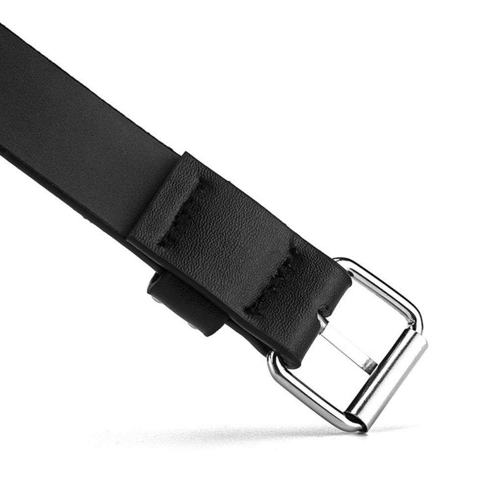 Pin Buckle Belt PU Leather Thin Belt Trendy Waist Strap Decor Accessories