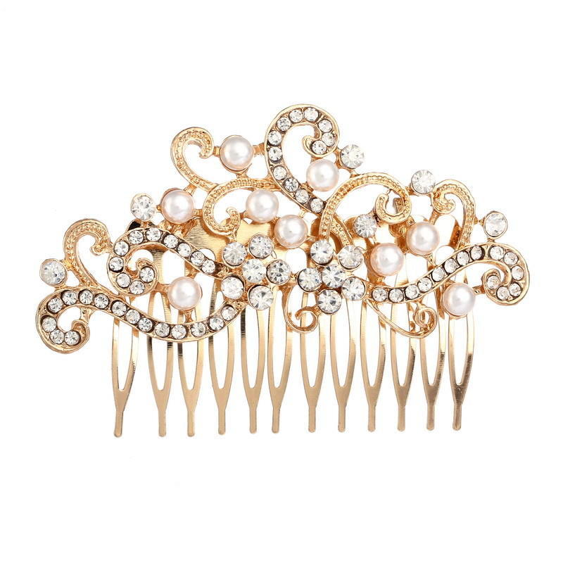 Fascia per capelli con foglie dorate da sposa europea e americana 2026, Fascia per capelli con foglie dorate da sposa, Ornamento per capelli, Fascia a corona, Natale