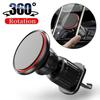 Nouveau Support de Téléphone Magnétique pour Voiture Rotation à 360° Clip pour Grille d'Aération de Voiture Aimant Puissant Support pour Téléphone Portable pour iPhone Xiaomi Samsung