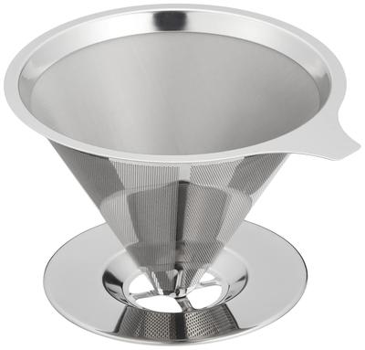 PEARL METAL Coffee Dripper Stainless Steel Filter 18-8 Fan To Make HB-2934