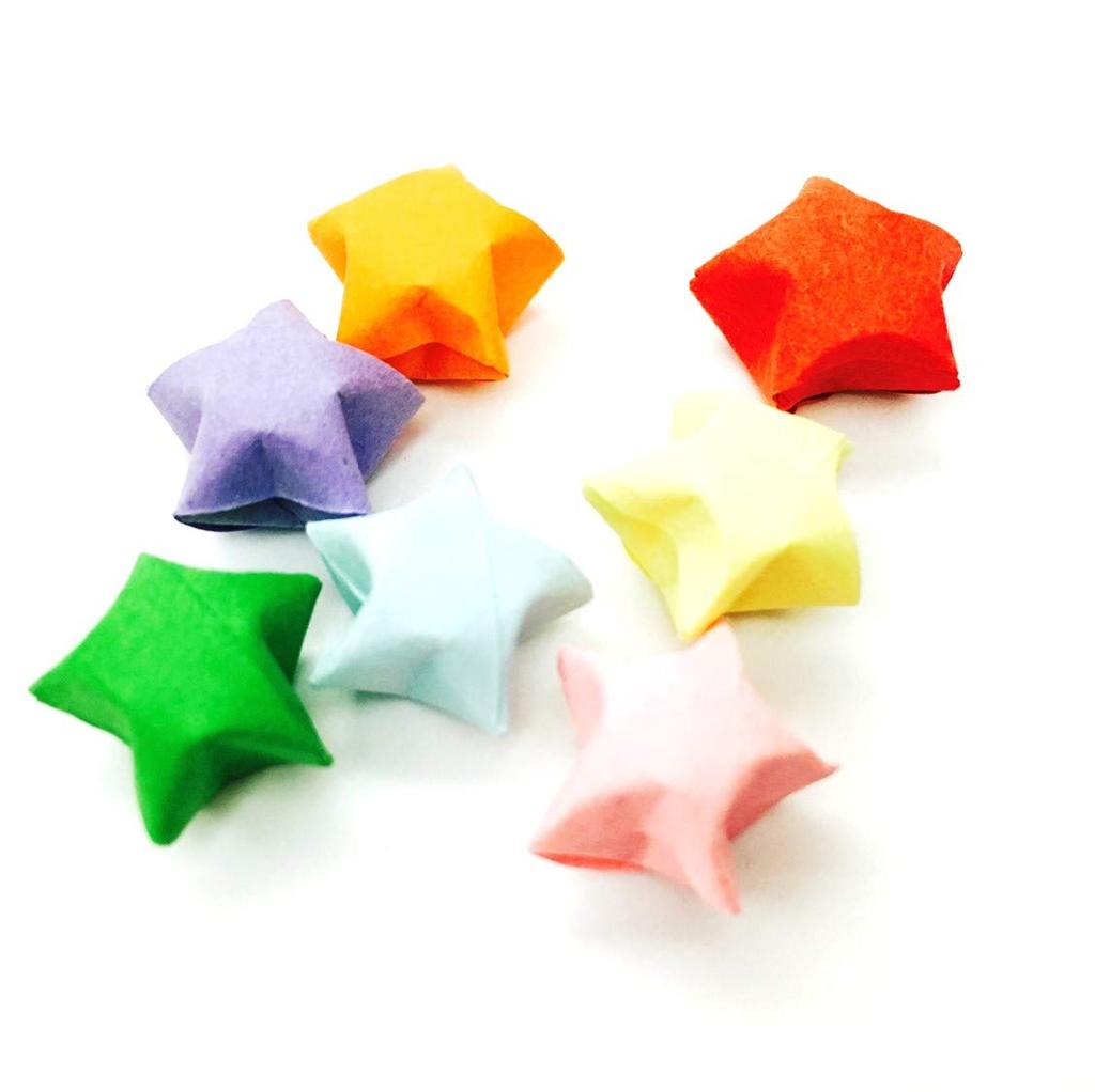 Star Shower Confetti, Flower Shower Decorations for Parties, Weddings, Birthdays, and Home Decor, Colorful, 7 Colors (700 Pieces)