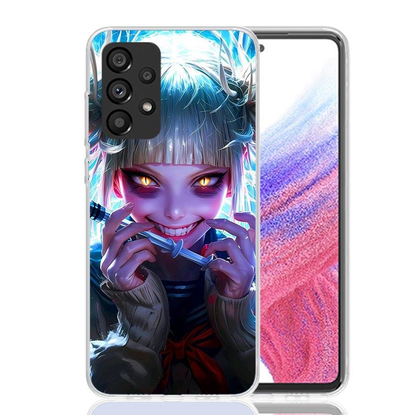 Himiko Toga My Hero Fashion Phone Case For Samsung Galaxy A17 A16 A14 A15 A13 A57 A56 A54 A55 A53 A37 A36 A34 A35 A33 A26 A24 A2