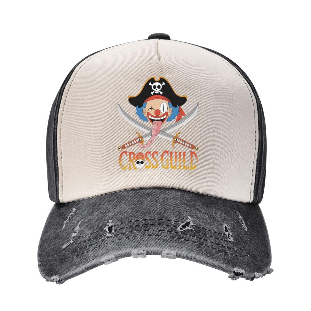 One Piece Straw Hat Baseball Cap Vintage Distressed Washed  Sun Cap Unisex Style Outdoor All Seasons Travel Adjustable Caps Hat