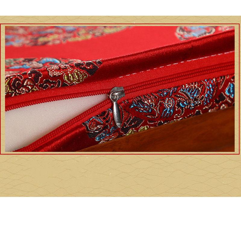 Mahogany Furniture Cushion Chinese Classical Solid Wood Home Dining Chair Cushion Taishi Chair Seat Pad Removable and Washable